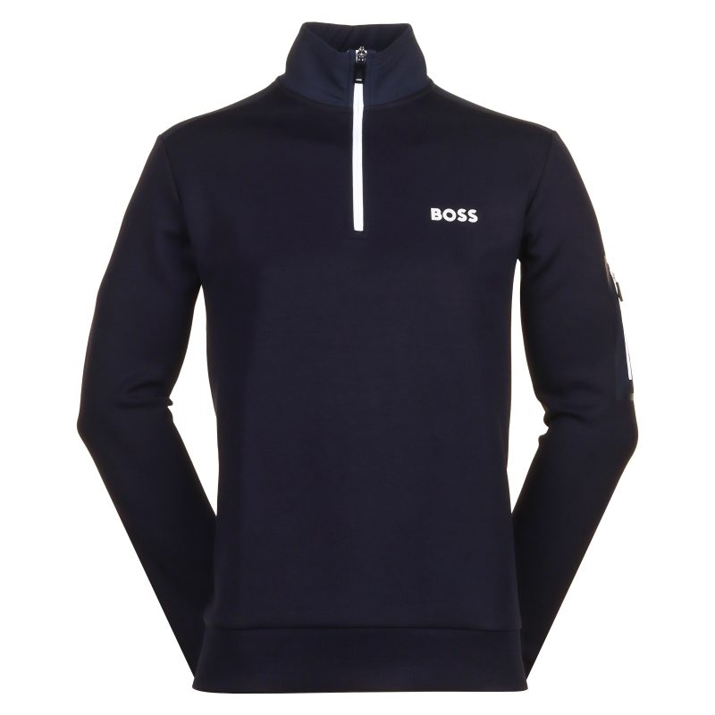 Hugo BOSS Sweat 1 Half Zip Sweater SU24 50510335 402 1