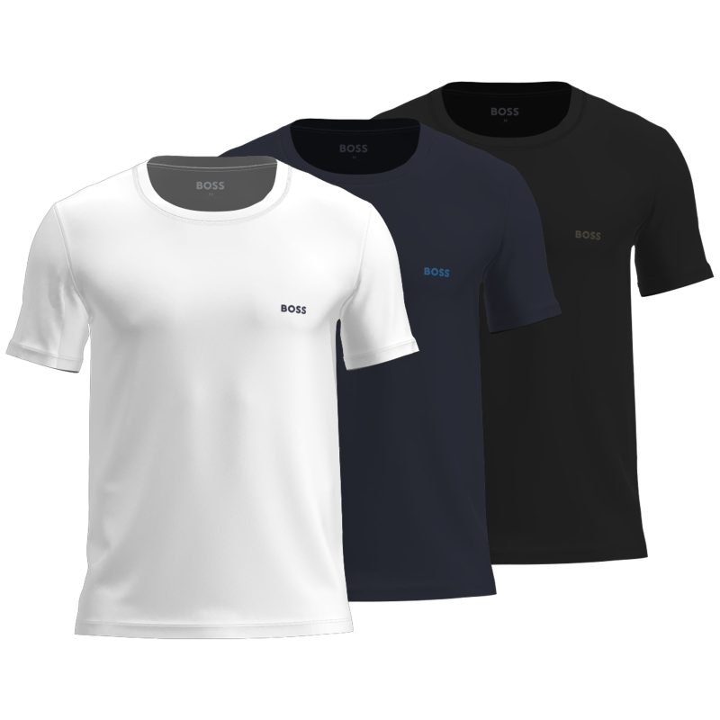 Hugo BOSS Tee Shirt RN 3 Pack 50475286 992