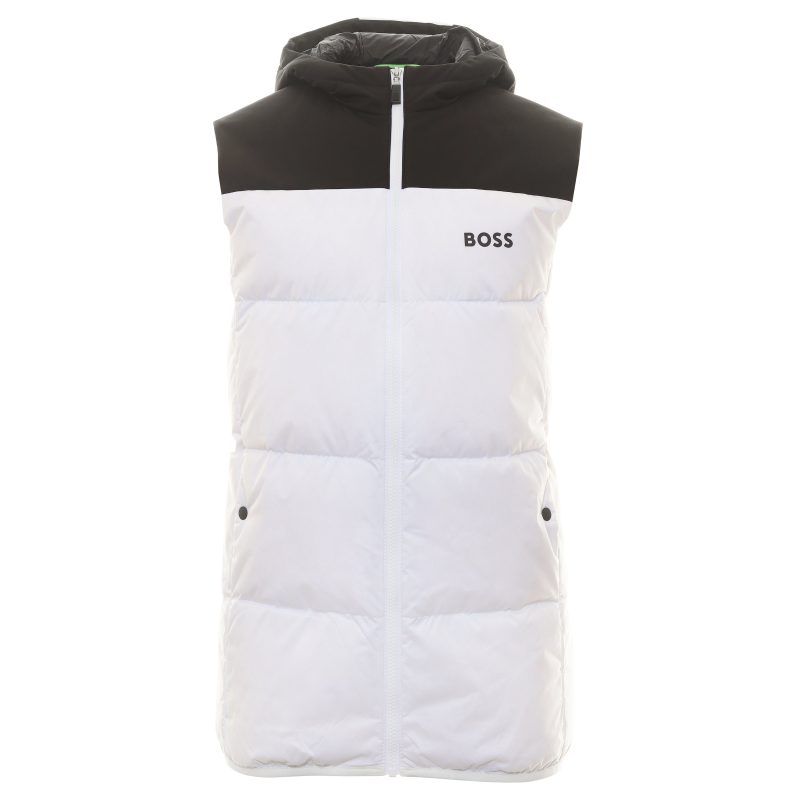 Hugo BOSS V Hamar1 Padded Hooded Vest 50497645 100 1