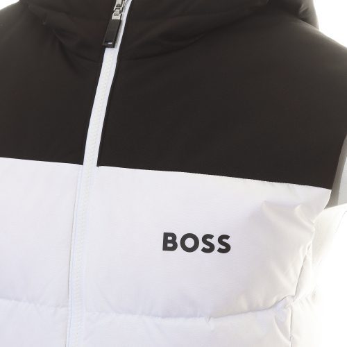 Hugo BOSS V Hamar1 Padded Hooded Vest 50497645 100 3