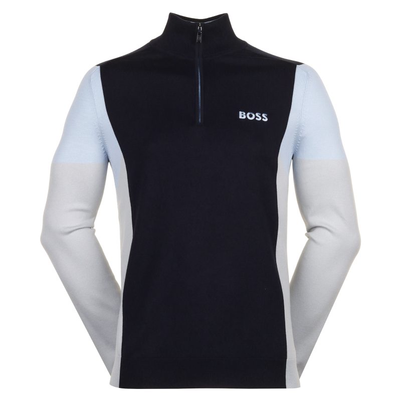 Hugo BOSS Zelchior X Half Zip Sweater SU24 50512689 402 1