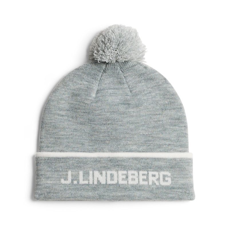 J.Lindeberg Stripe Beanie Hat AMAC10556 U241 1