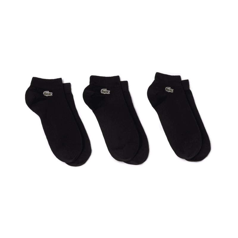 Lacoste 3 Pack Low Cut Socks RA2917 8VM