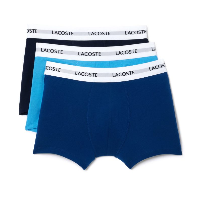 Lacoste Cotton Stretch Trunk 3 Pack 5H5150 Multi 17N