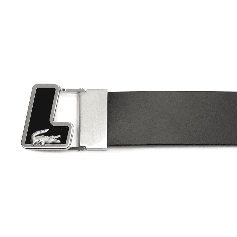 Lacoste Leather Logo Belt RC4086 Black 000 2