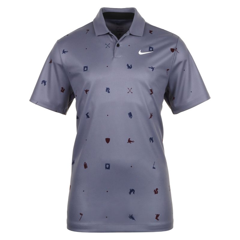 Nike Golf Dri Fit Tour Icon Print Shirt FQ0426 003 1