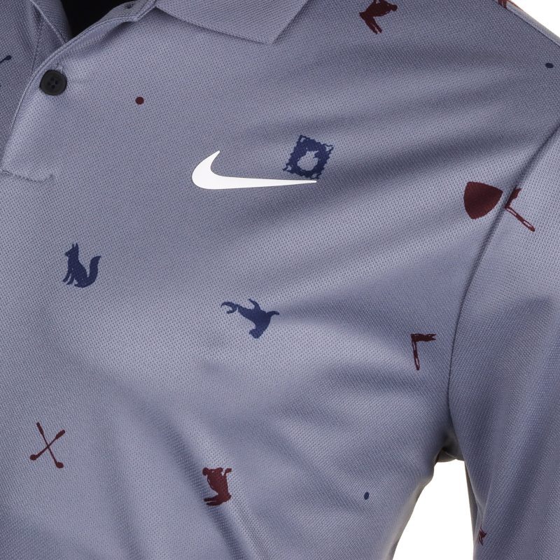 Nike Golf Dri Fit Tour Icon Print Shirt FQ0426 003 3