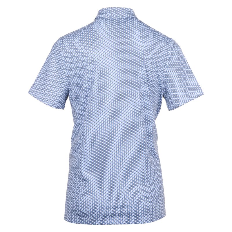 Original Penguin Golf Heritage Geo Print Polo Shirt OGKFE015 976 2