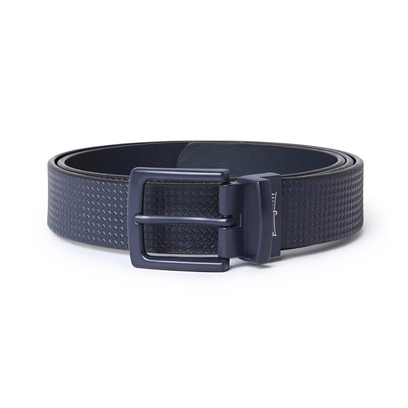 Original Penguin Golf Tonal Textured Belt OGAFE066 417