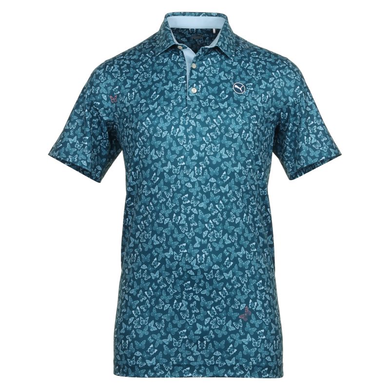 Puma Golf Butterflies Polo Shirt 628069 02 1