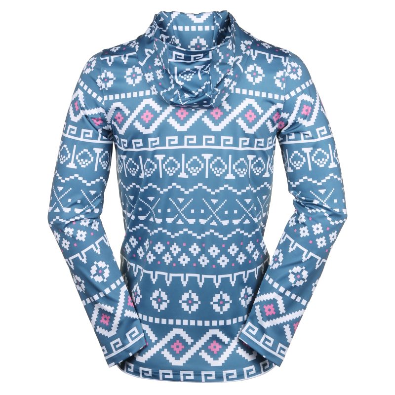 Puma Golf Fair Isle Hoodie 627641 02 2