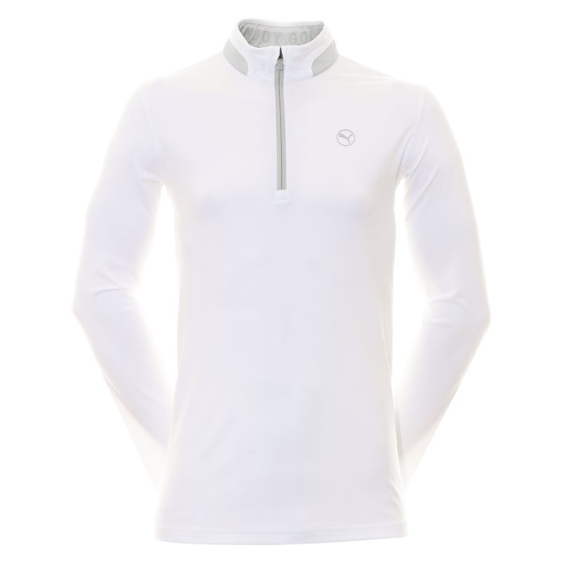 Puma Golf Lightweight 1 4 Zip 621517 02 1