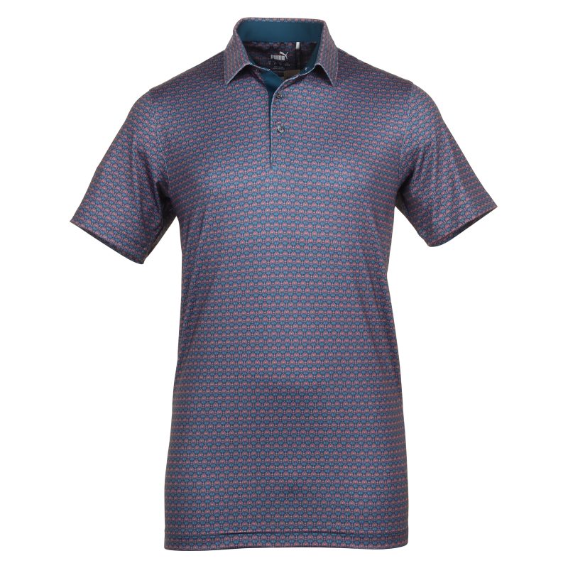 Puma Golf Palm Deco Polo Shirt 624477 05 1