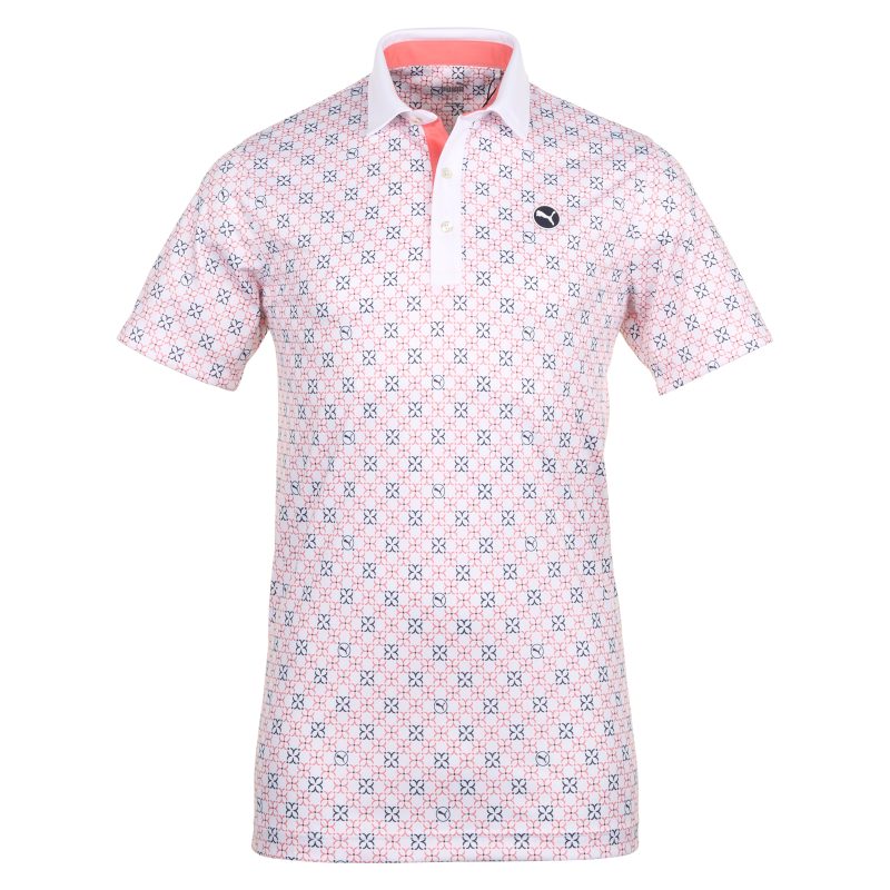 Puma Golf Pure Monogram Polo Shirt 624982 02 1