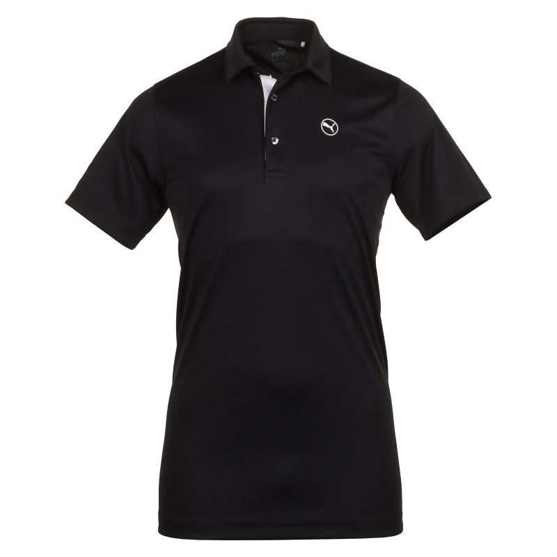 Puma Golf Pure Solid Polo Shirt 625107 01 1