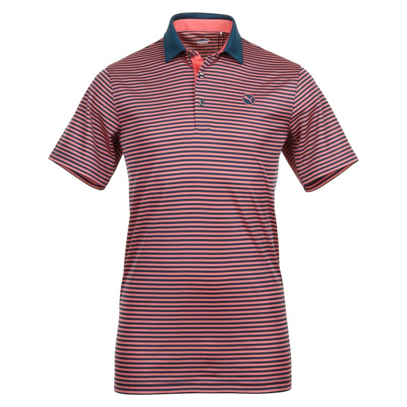 Puma Golf Pure Stripe Polo Shirt 624475 05 1