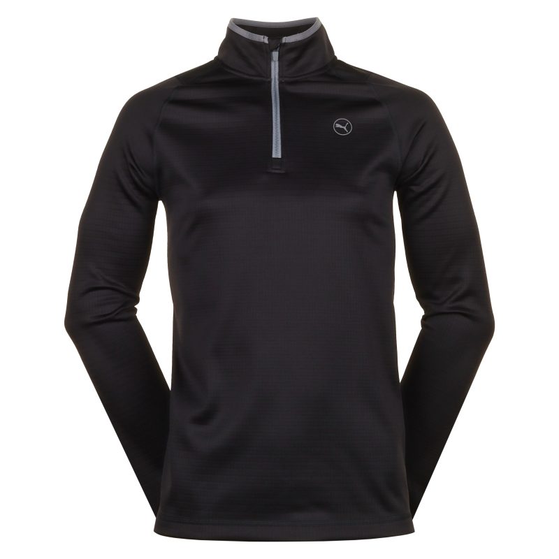 Puma Golf Waffle Fleece 1 4 Zip 626982 01 1