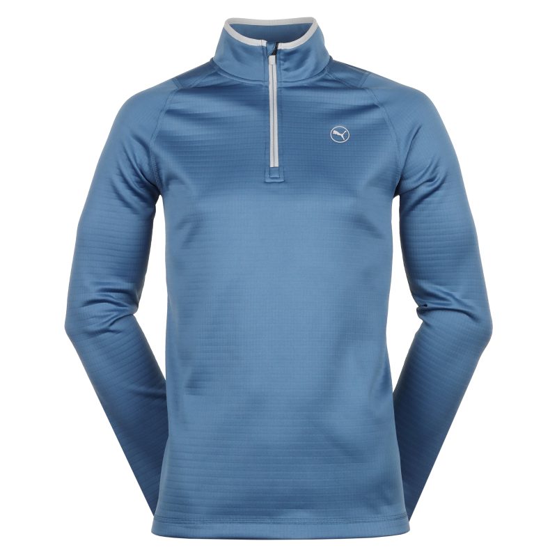 Puma Golf Waffle Fleece 1 4 Zip 626982 05 1