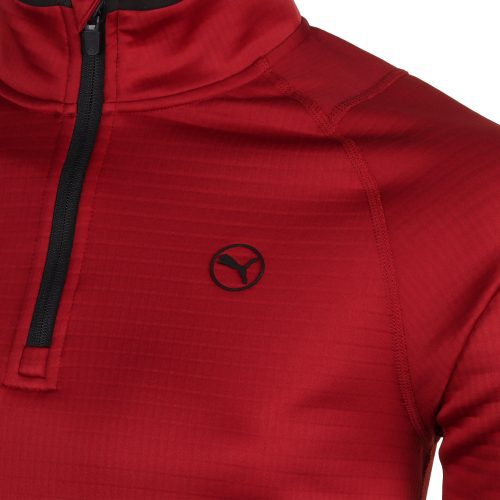 Puma Golf Waffle Fleece 1 4 Zip 626982 06 3