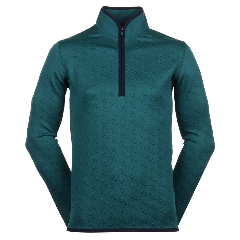 Puma Golf X Arnold Palmer Jacquard 1 4 Zip 628413 02 1