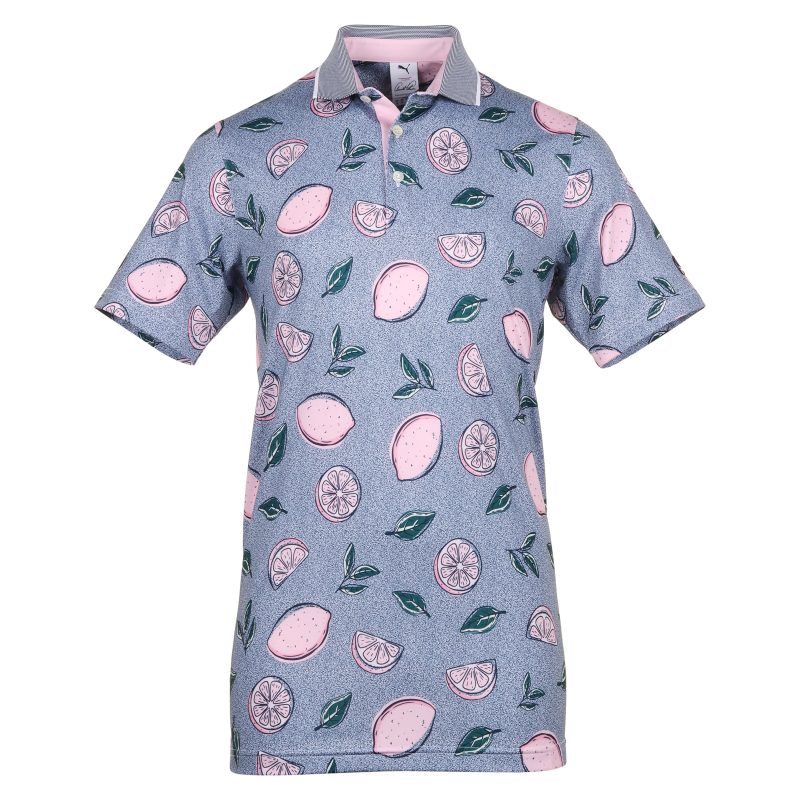 Puma Golf X Arnold Palmer Pink Lemonade Shirt 628429 02 1