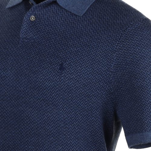 RLX Ralph Lauren Herringbone Wool Polo Shirt 785A58856 002 3