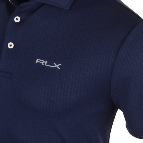 RLX Ralph Lauren Jacquard Houndstooth Polo Shirt 785A57787 001 3