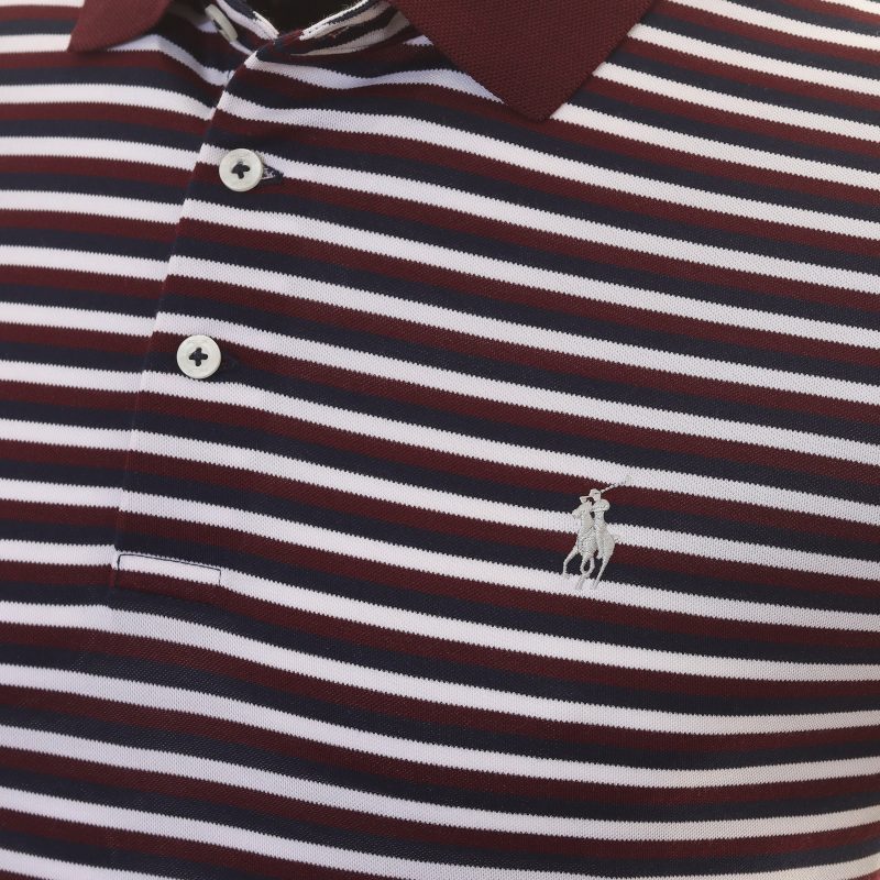 RLX Ralph Lauren Tour Stripe Pique Polo Shirt 785915585 003 3