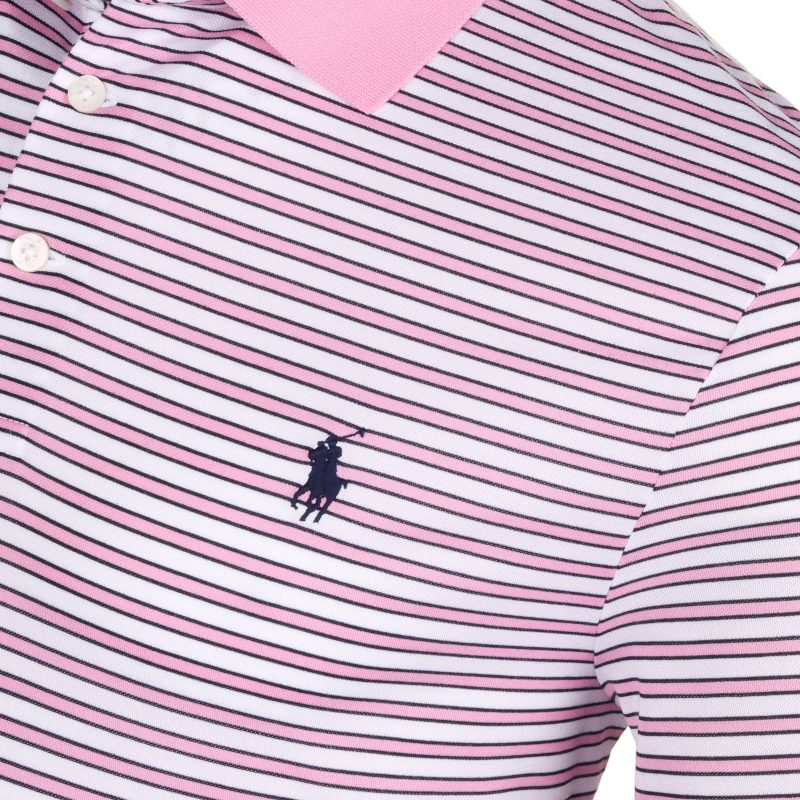 RLX Ralph Lauren Tour Stripe Pique Polo Shirt 785933977 003 3