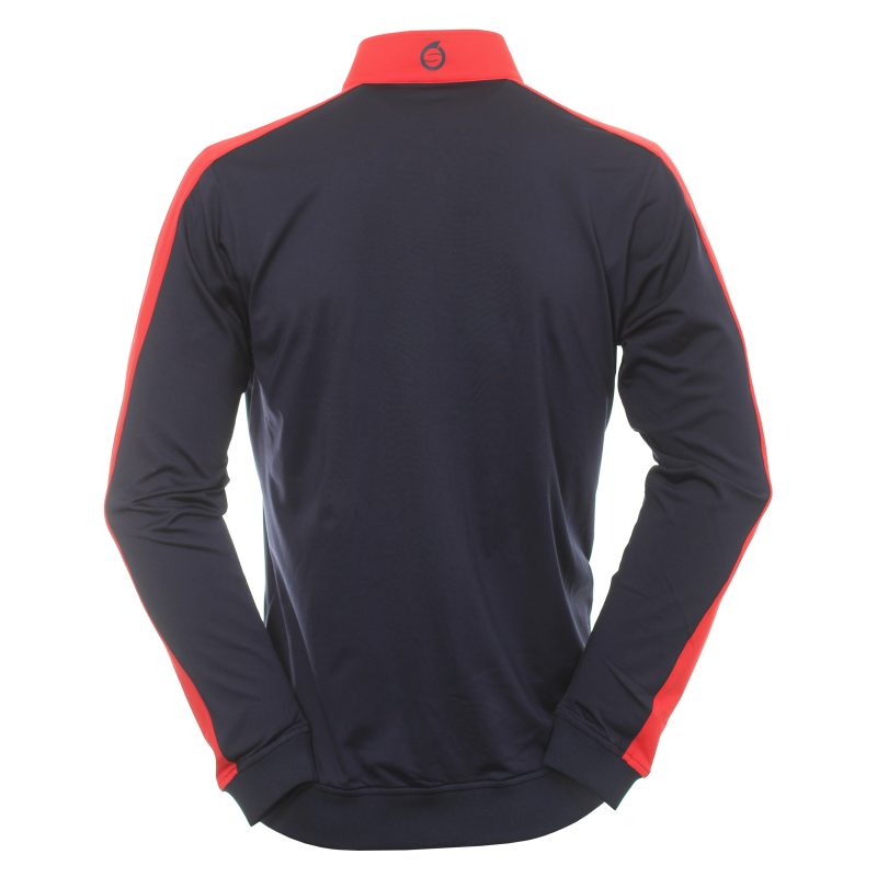 Sunderland Golf Arizona Midlayer Navy Red 2