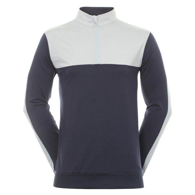 Sunderland Golf Arizona Midlayer Navy Silver 1