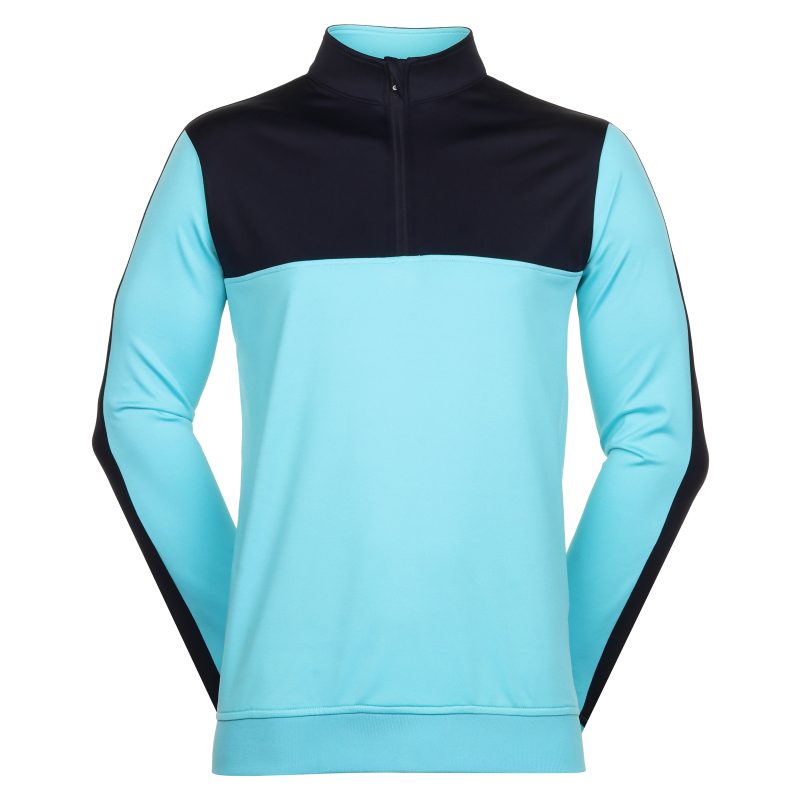 Sunderland Golf Arizona Midlayer SUNMC87 ARI Aqua Navy 1