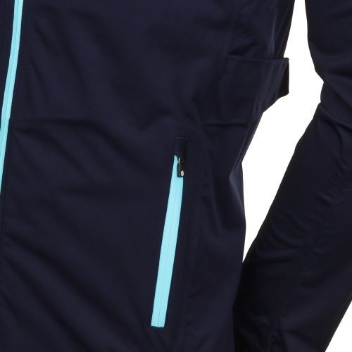 Sunderland Golf WhisperDry Pro Lite Waterproof Jacket SUNMR47 WPLJKT Navy Aqua 3