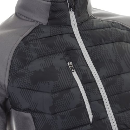 Sunderland Golf Zermatt Padded Jacket SUNMC83 Black Camo 3