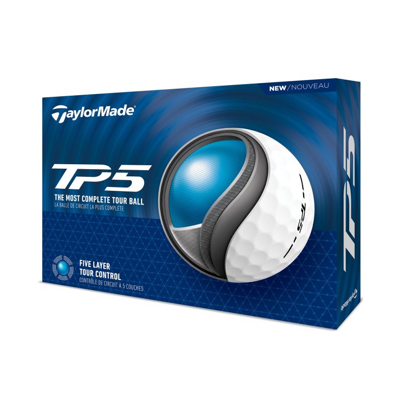 TaylorMade TP5 Golf Balls 2024 Dozen White 1