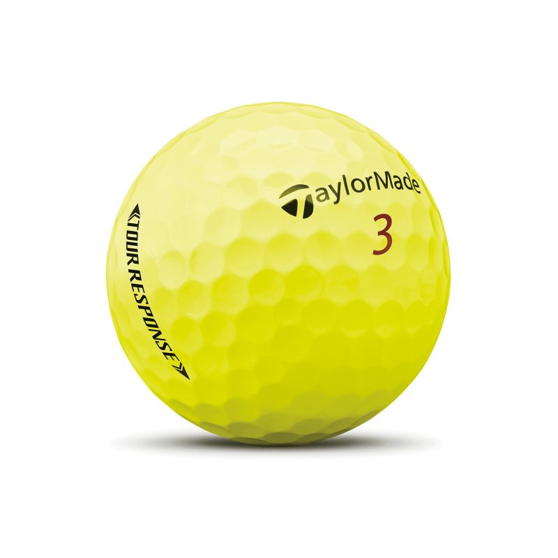 TaylorMade Tour Response Golf Balls Dozen Yellow N76385 2