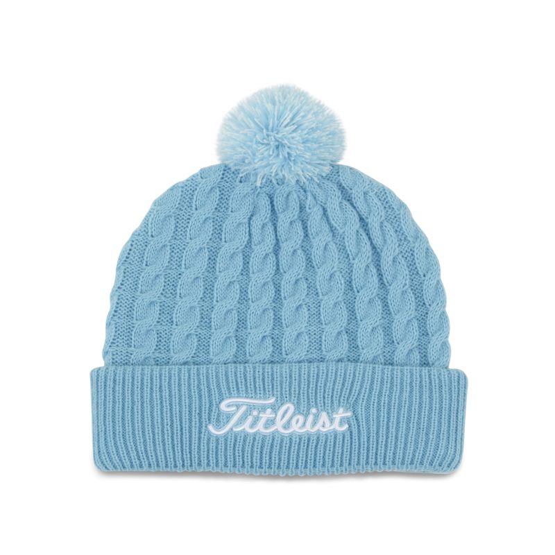 Titleist Cable Knit Pom Beanie TH21WCKNPE 4S1