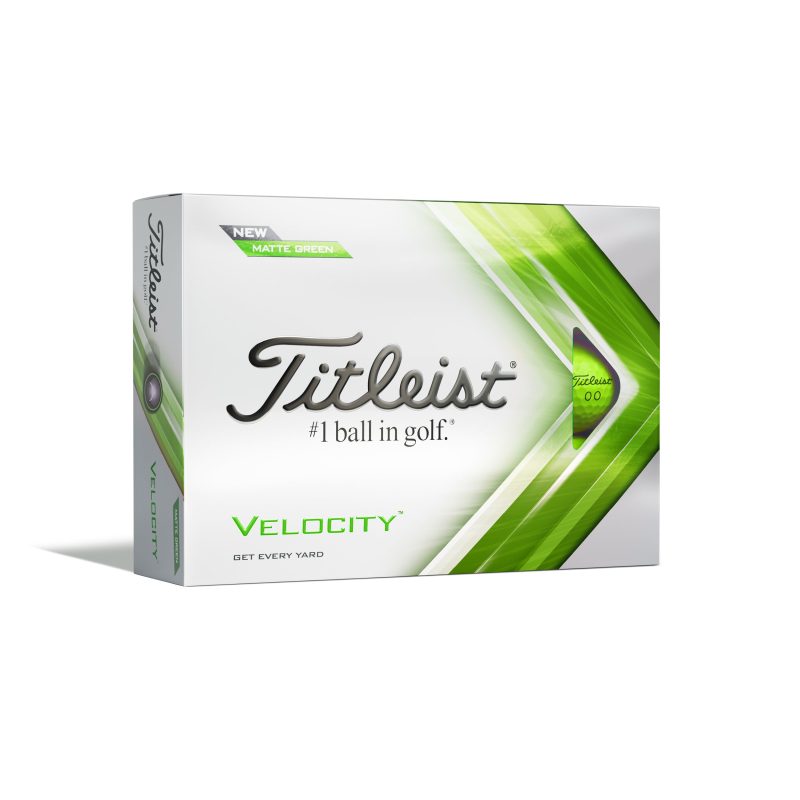 Titleist Velocity Golf Balls T8526S Green 1