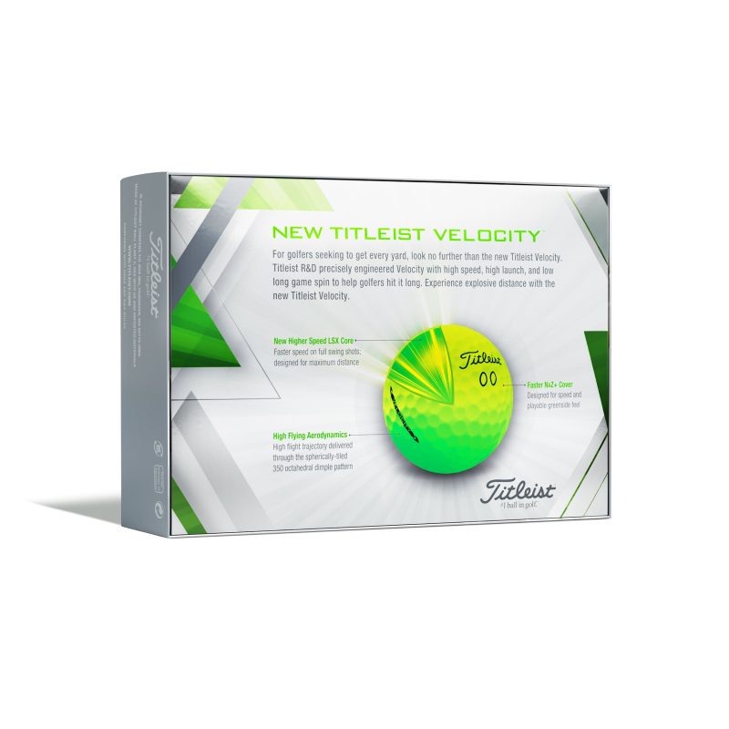 Titleist Velocity Golf Balls T8526S Green 2