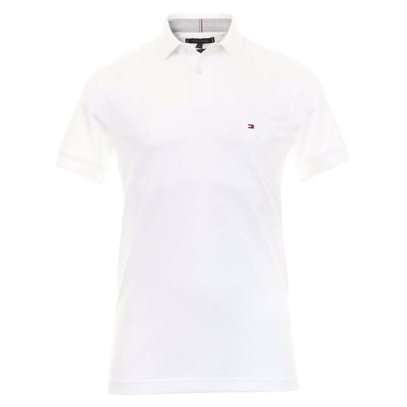 Tommy Hilfiger 1985 Flex Polo Shirt MW0MW17770 White YBR 1