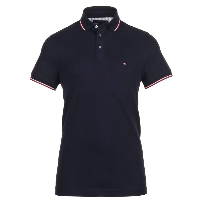 Tommy Hilfiger 1985 RWB Tipped Slim Polo Shirt MW0MW30750 DW5 1