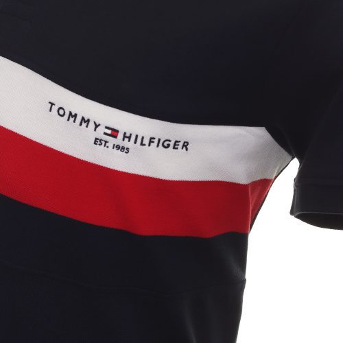 Tommy Hilfiger Chest Colourblock Slim Polo Shirt MW0MW30766 DW5 3