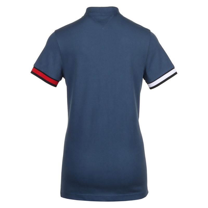 Tommy Hilfiger Flag Cuff Polo Shirt MW0MW35601 DBZ 2