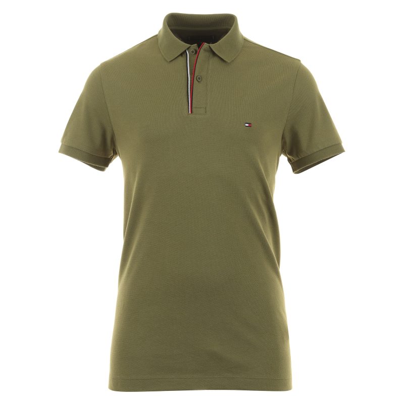 Tommy Hilfiger RWB Detail Slim Polo Shirt MW0MW33268 MS2 1