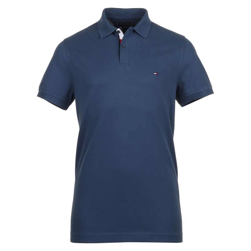 Tommy Hilfiger RWB Placket Polo Shirt MW0MW31684 DBZ 1