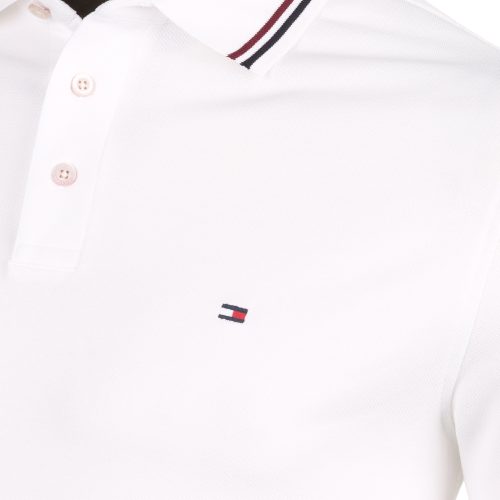 Tommy Hilfiger Tipped Slim Long Sleeve Polo Shirt MW0MW33191 YBR 3