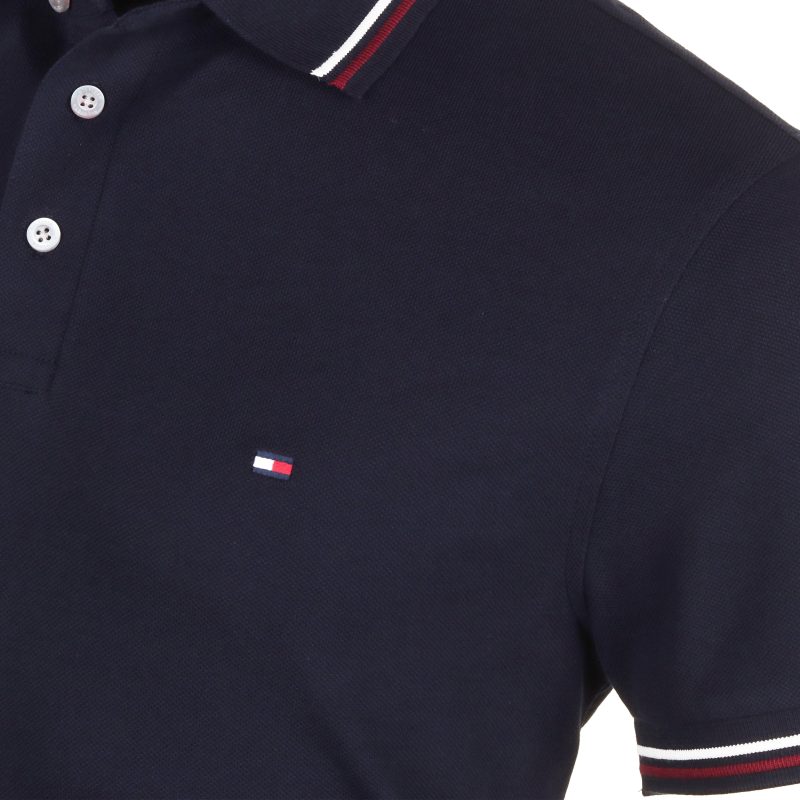 Tommy Hilfiger Tipped Slim Polo Shirt MW0MW37346 DW5 3