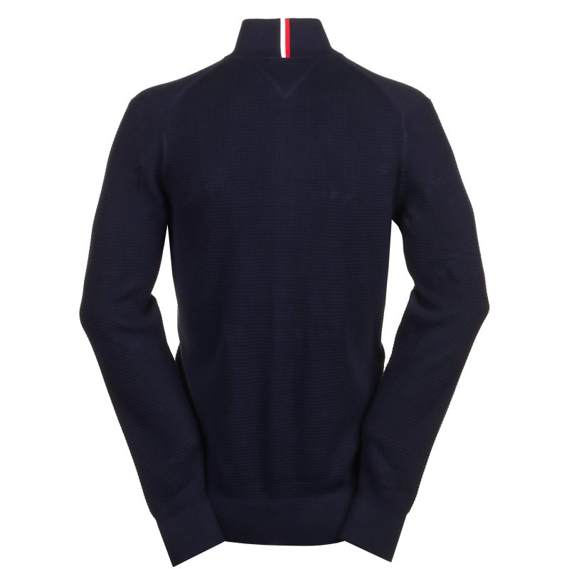 Tommy Hilfiger Waffle Knit Full Zip MW0MW35472 DW5 2