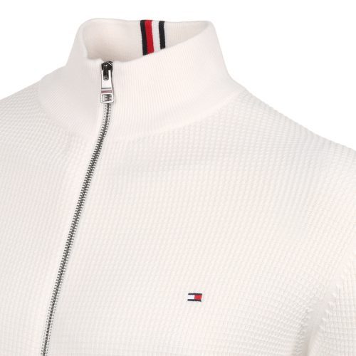 Tommy Hilfiger Waffle Knit Full Zip MW0MW35472 YBH 3