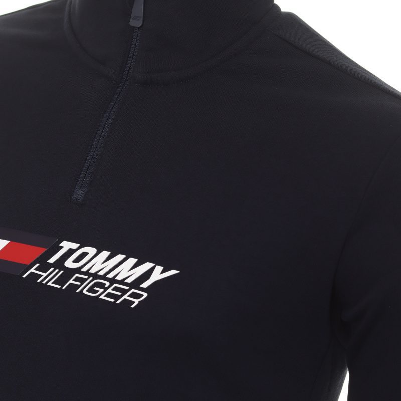 Tommy Sport Essential 1 4 Zip MW0MW28996 DW5 3